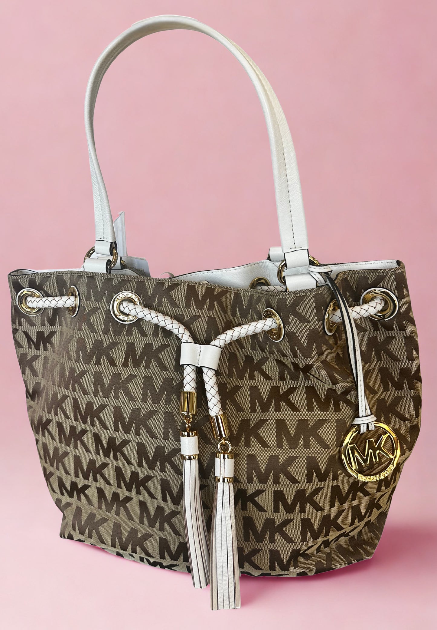 Michael Kors Jet Set item Large Gathered Tote