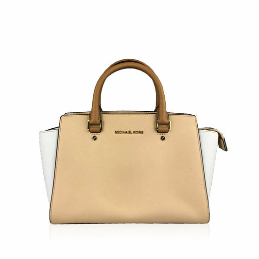Michael Kors Selma Saffiano Leather Medium Satchel